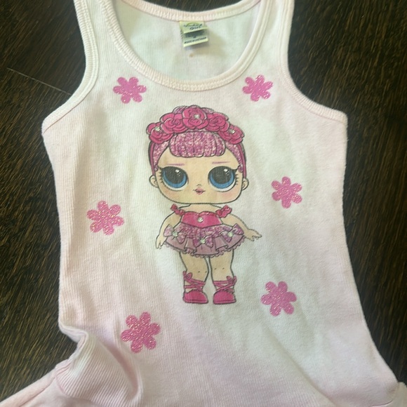 Custom Lol Surprise pink tank dress size 4 - Picture 2 of 5